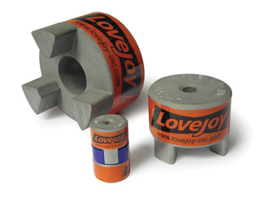 Urethane 7/8 Open Center Lovejoy 11075 Size L-AL 090-095 Open Center Type Jaw Coupling Elastomer 291 in-lbs Nominal Torque 0.44 Length 2.12 OD