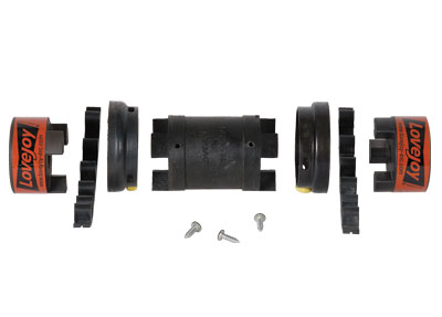 9432 in-lbs Nominal Torque Lovejoy 14637 Size C276 Medium Duty Jaw Coupling Cushion Set Hytrel Pack of 6